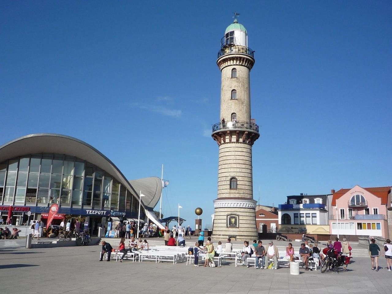 Apartamento Kapitaenshaus Moewenblick Rostock Exterior foto
